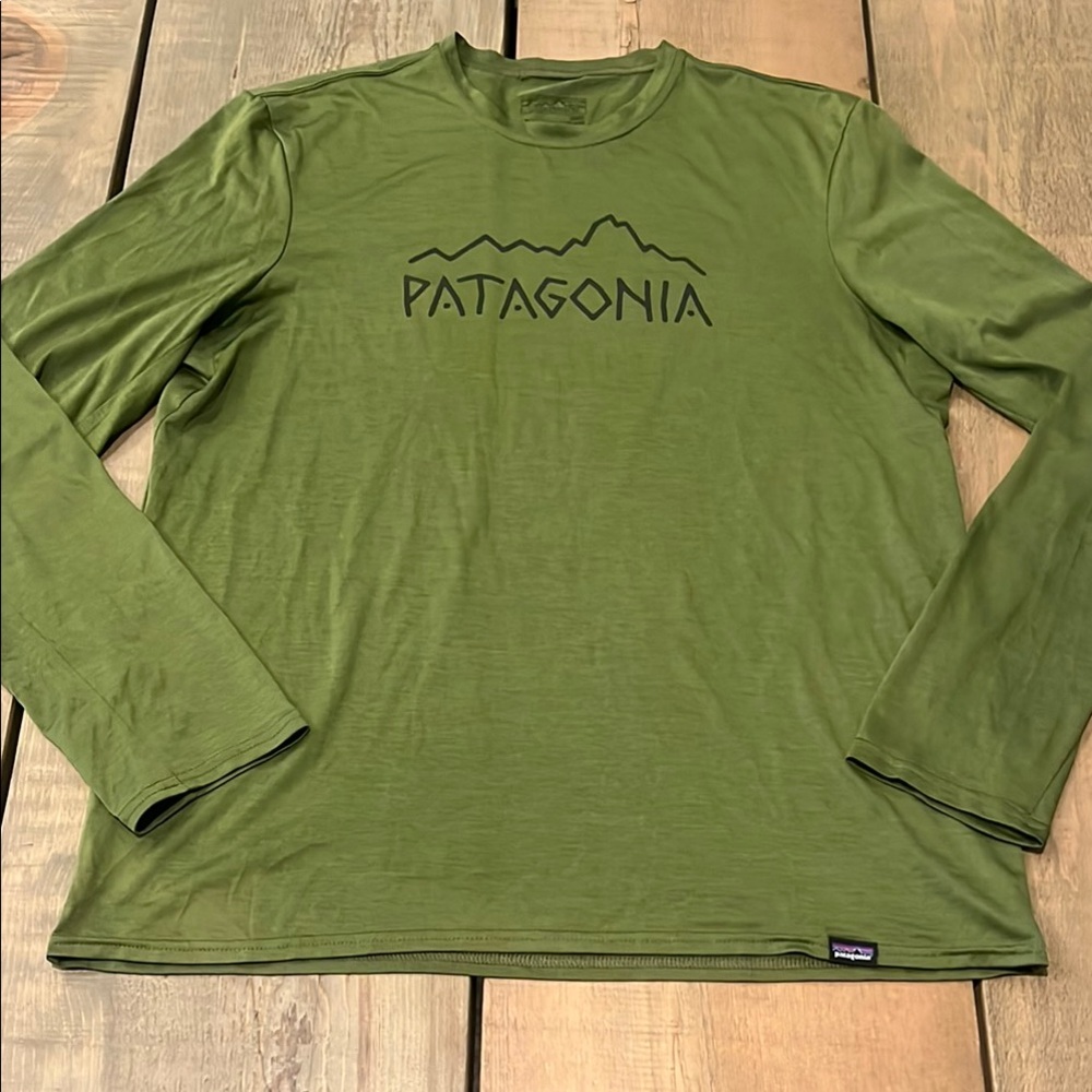 Patagonia Men's Olive Capilene Baselayer M